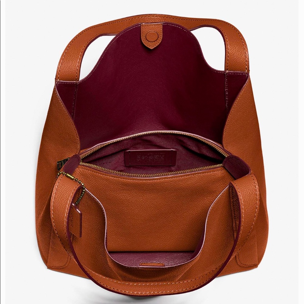 BNWT Coach Hobo Leather Shoulder Bag - Picture 3 of 8